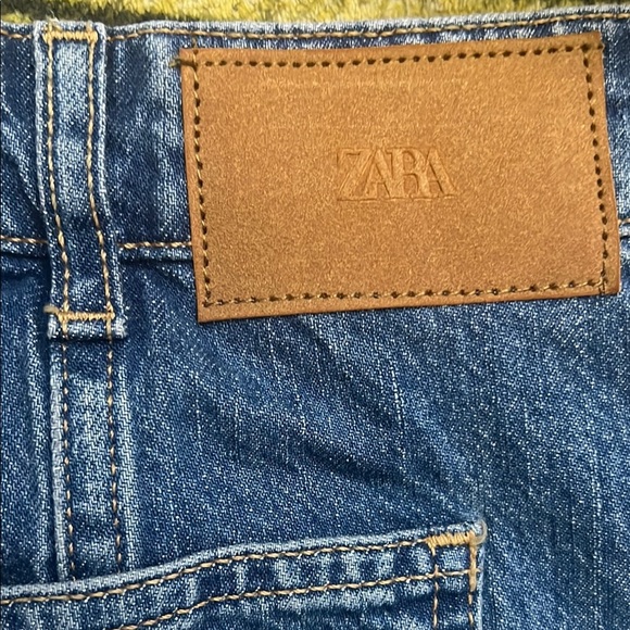 NWT Zara Women's Denim Flare skirt size: M - Picture 6 of 6